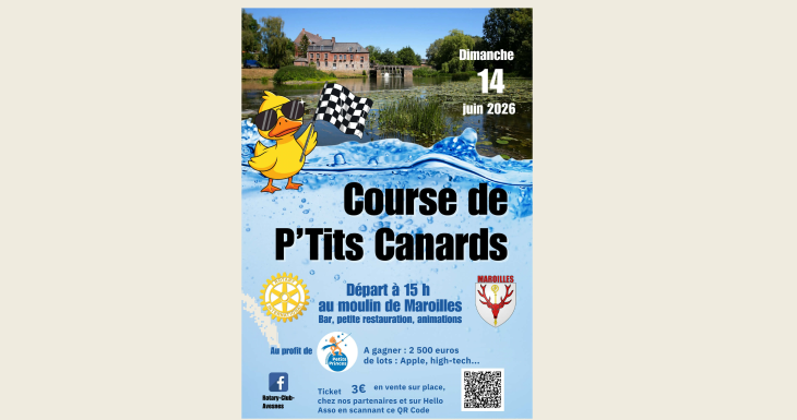 La Course de P'tits Canards revient dans le Nord !
