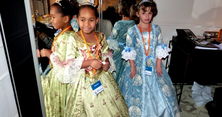 Trois princesses &agrave; Versailles
