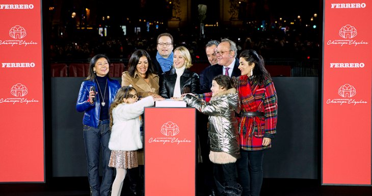 Nos princesses illuminent les Champs-Elys&eacute;es