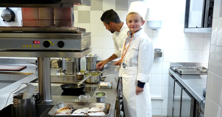 Arthur, apprenti chef cuisinier