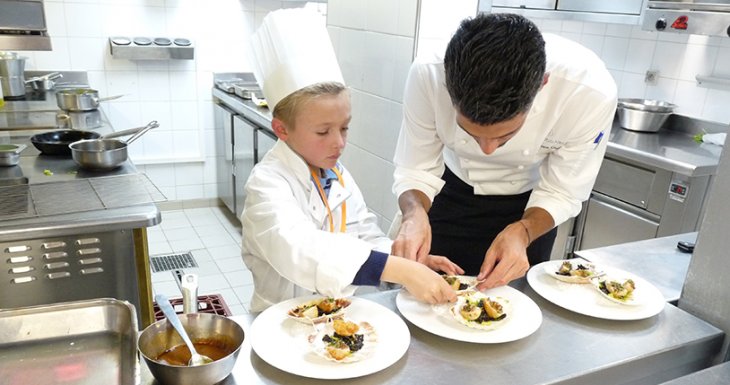 Arthur, apprenti chef cuisinier