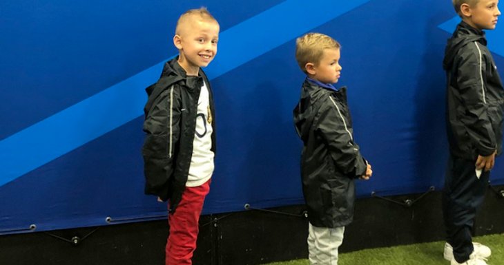 Deux matchs, trois Escort Kids, trois r&ecirc;ves.