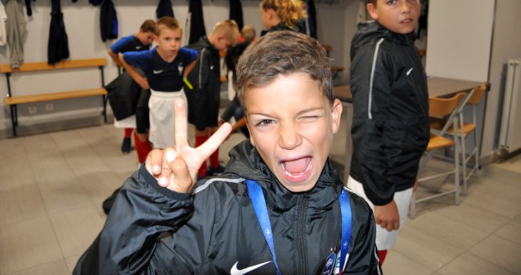 Deux matchs, trois Escort Kids, trois r&ecirc;ves.