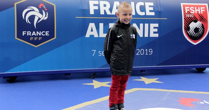 Deux matchs, trois Escort Kids, trois r&ecirc;ves.