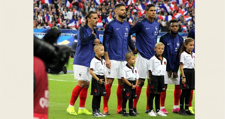 Deux matchs, trois Escort Kids, trois r&ecirc;ves.