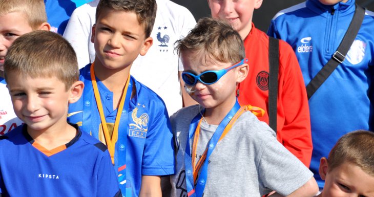 Deux matchs, trois Escort Kids, trois r&ecirc;ves.