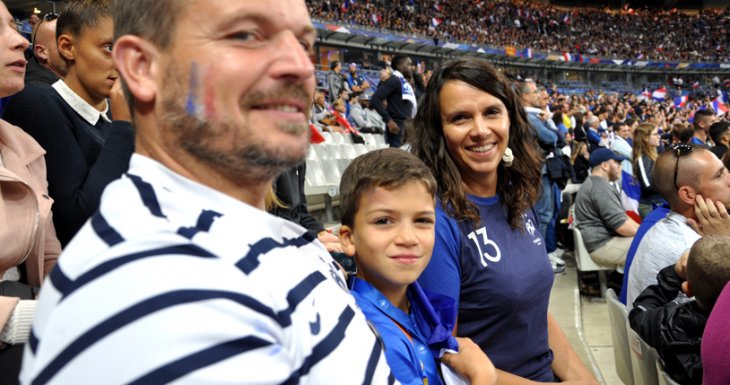 Deux matchs, trois Escort Kids, trois r&ecirc;ves.