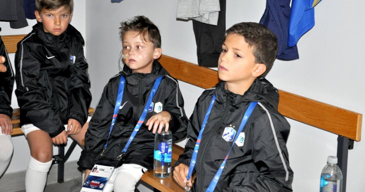 Deux matchs, trois Escort Kids, trois r&ecirc;ves.