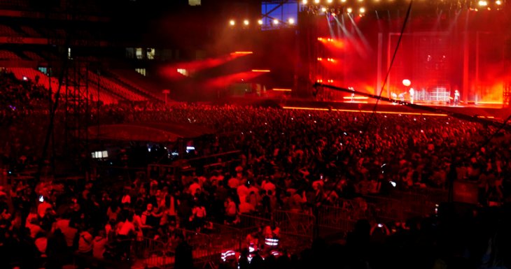 Voir Soprano au stade V&eacute;lodrome Orange