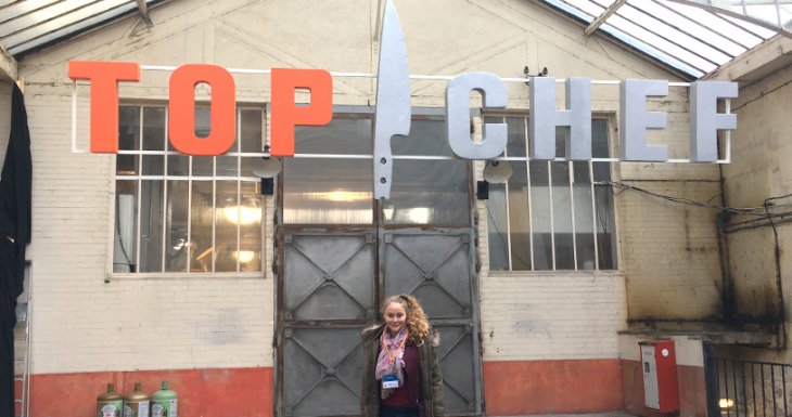 Une princesse sur le tournage de Top Chef
