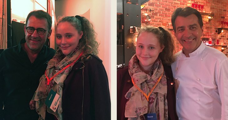 Une princesse sur le tournage de Top Chef