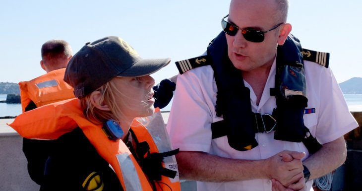 Embarquer &agrave; bord de la Marine Nationale