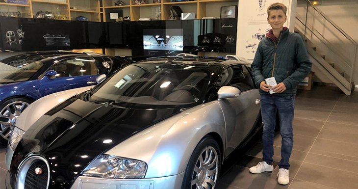 Galaad, passionn&eacute; de Bugatti