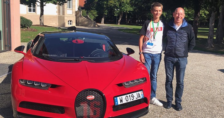 Galaad, passionn&eacute; de Bugatti