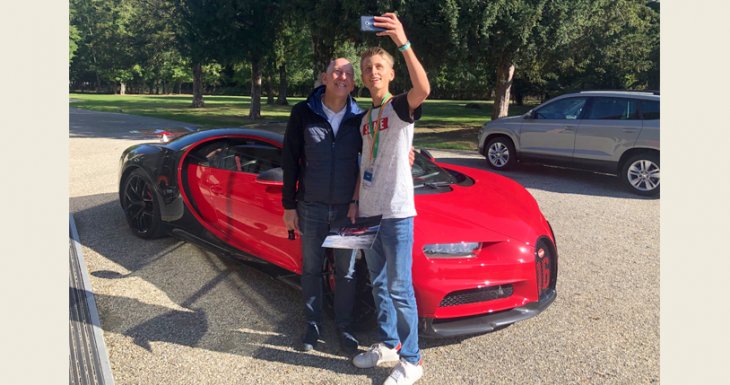 Galaad, passionn&eacute; de Bugatti