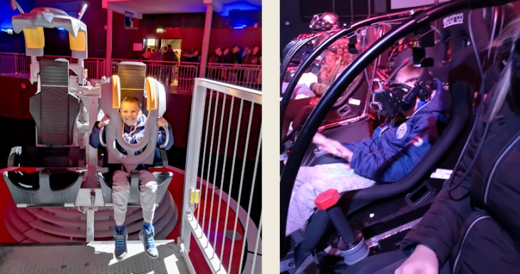 Sensations fortes au Futuroscope