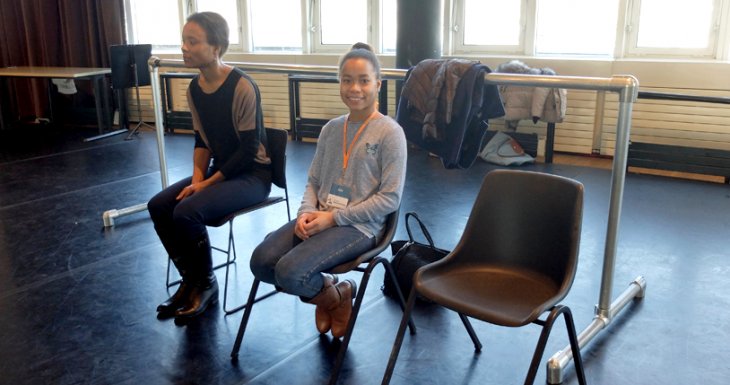 Premier ballet pour une jeune ballerine