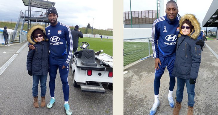 Entra&icirc;nement de l&#039;Olympique Lyonnais