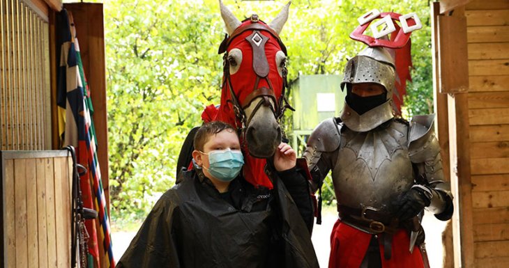 &Agrave; la rencontre des chevaliers du Puy du Fou
