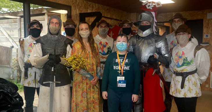 &Agrave; la rencontre des chevaliers du Puy du Fou