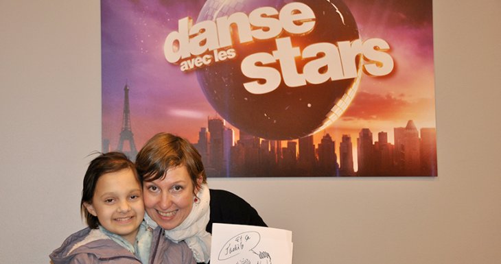 Une princesse danse avec les stars