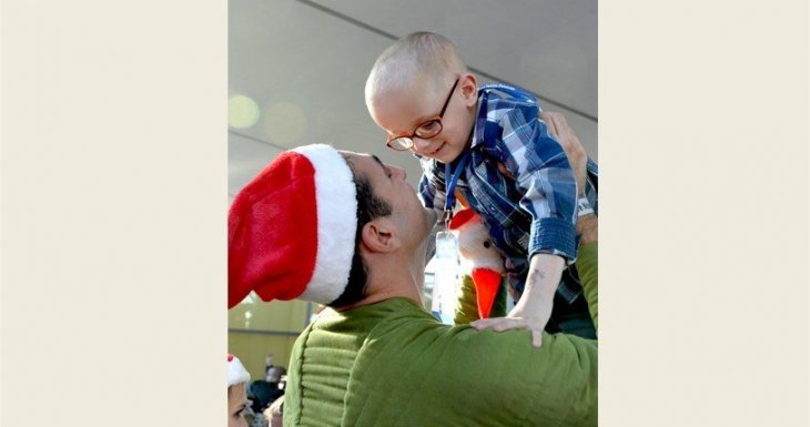 50 enfants et leur famille s&rsquo;envolent &agrave; la recherche du p&egrave;re No&euml;l !