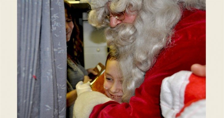 50 enfants et leur famille s&rsquo;envolent &agrave; la recherche du p&egrave;re No&euml;l !
