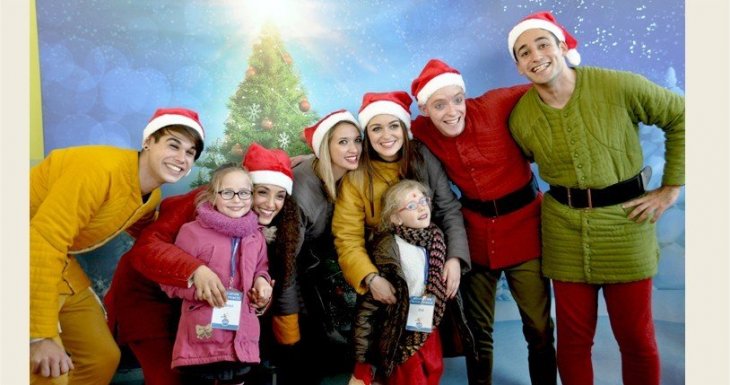 50 enfants et leur famille s&rsquo;envolent &agrave; la recherche du p&egrave;re No&euml;l !