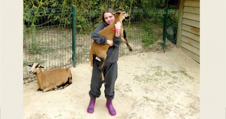 Sandy, soigneuse d&rsquo;un jour !