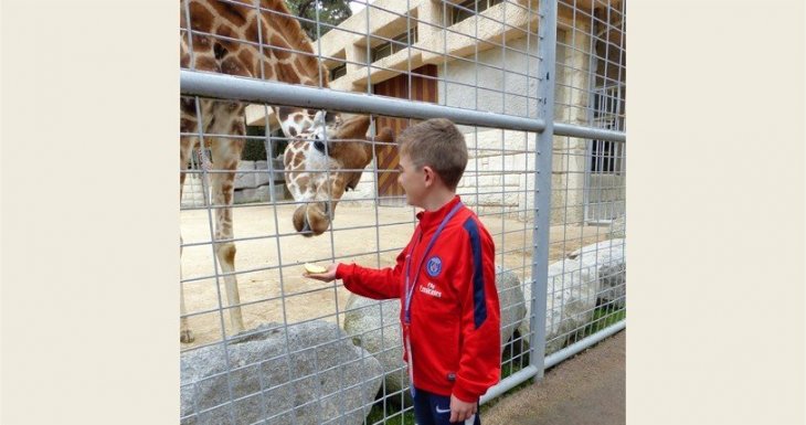 Soigneur au zoo de la Palmyre