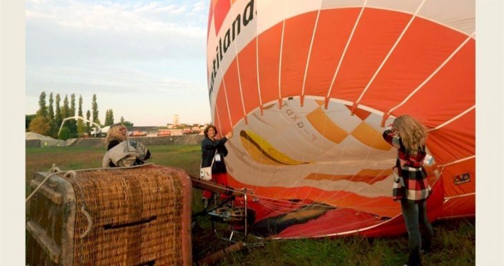 Bapt&ecirc;me en montgolfi&egrave;re