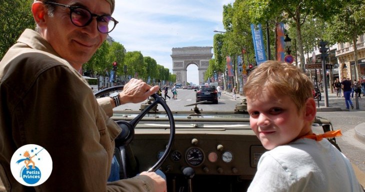 Un r&ecirc;ve, Paris en 2CV, une passion, les militaires