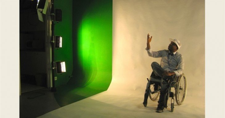 Dans un studio d&#039;enregristrement