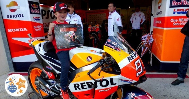 Un Grand Prix de moto &agrave; plein r&eacute;gime