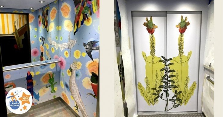 Une &oelig;uvre collective entre Christian Lacroix et des enfants de l&rsquo;h&ocirc;pital Trousseau