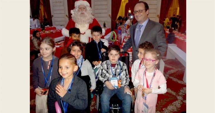 Conte de No&euml;l &agrave; l&#039;Elys&eacute;e