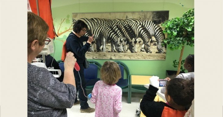 De janvier &agrave; ao&ucirc;t 2016 : La savane &agrave; l&rsquo;h&ocirc;pital Trousseau