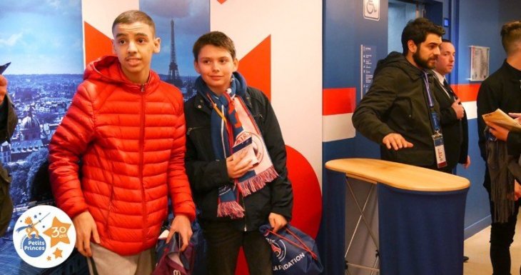 Deux Petits Princes au Parc des Princes !