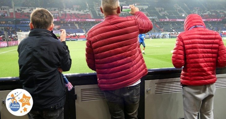 Deux Petits Princes au Parc des Princes !