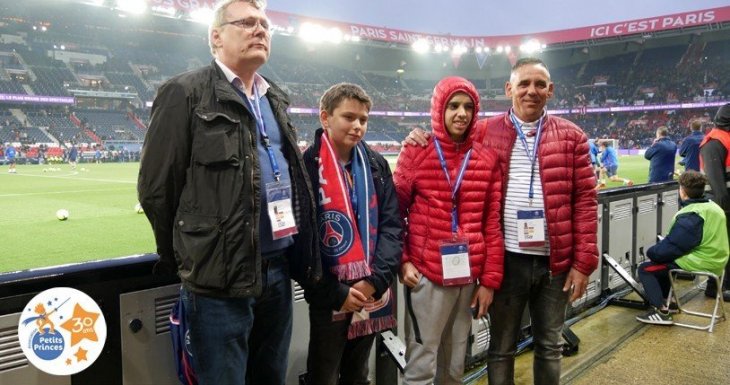 Deux Petits Princes au Parc des Princes !